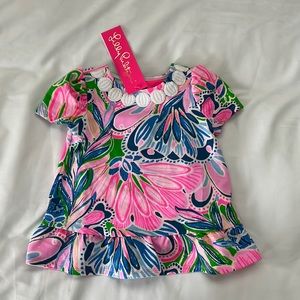 Lily Pulitzer baby shift dress with matching bloomers